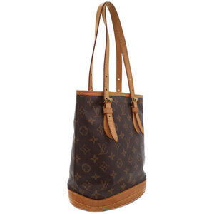 Louis Vuitton Monogram Shoulder Bag Bucket